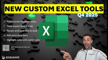XLEV8 Excel Add-in - Q4 2025 Updates