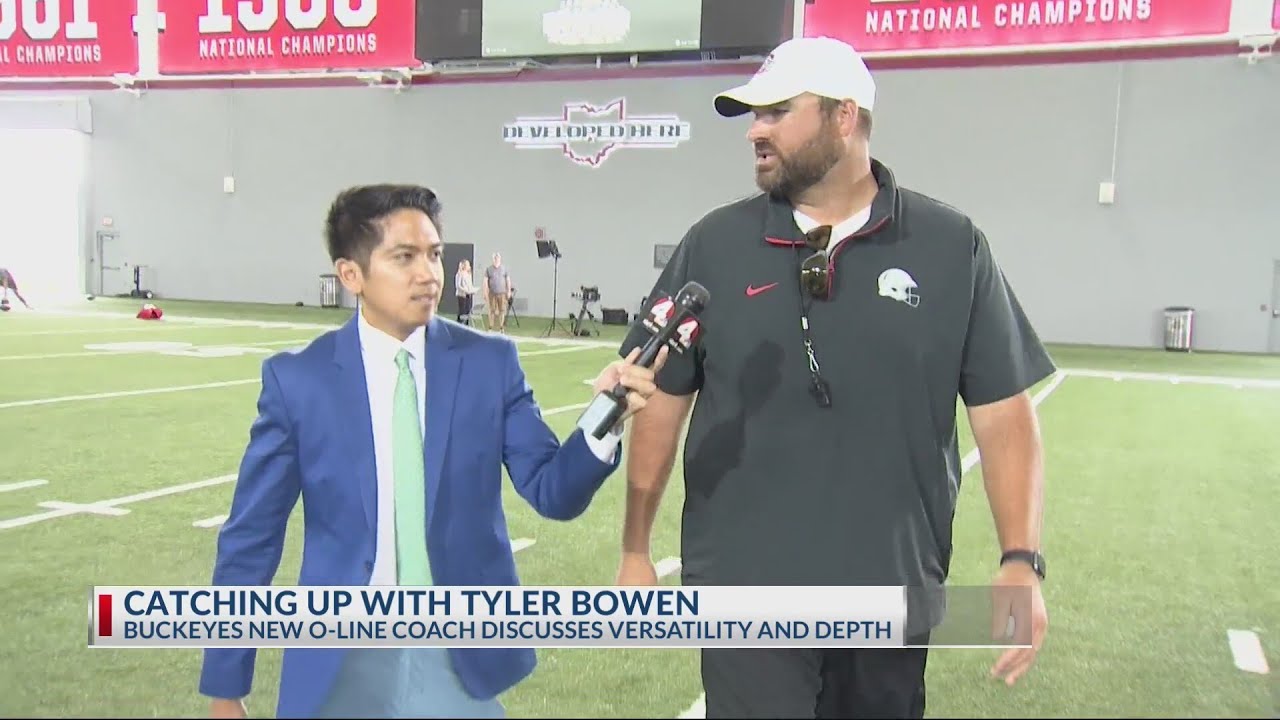 Catching up with Buckeyes O-Line coach Tyler Bowen