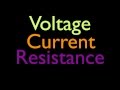 Understanding Voltage, Current, and Resistance