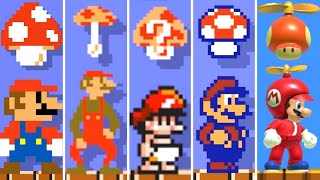 Super Mario Maker 1 & 2 - All Mushroom Power-Ups