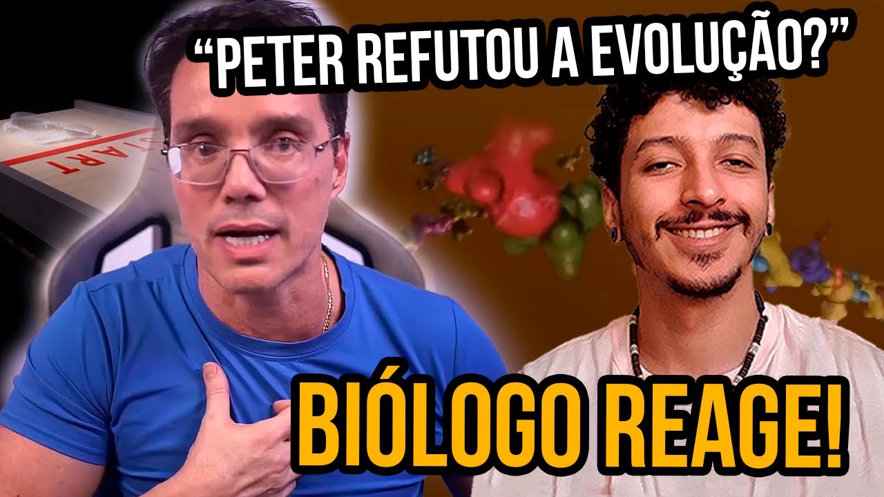 Biólogo Evolucionista REFUTA Peter do Ei Nerd e Seu Documentário Criacionista!