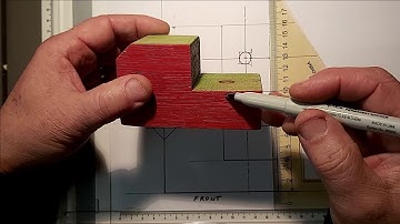 How to draw Draw like and Engineer: Orthogonal Drawing by hand