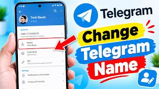 How To Change Telegram Name (2026) | Change Telegram Profile Name on Android How To Change Telegram Name (2026) | Change Telegram Profile Name on Android