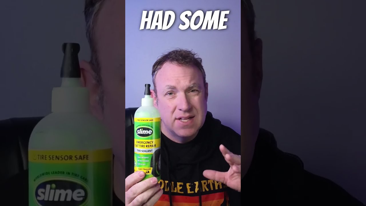 Slime Tire Sealant Is A Quick And Easy Way To Fix Flat 