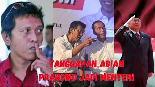 Tanggapan Adian Napitupulu Ketika Prabowo menjadi menteri Pertahanan #adiannapitupulu #menhanprabowo