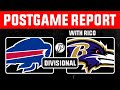 Buffalo Bills DOMINATE Ravens to Advance to the AFC Championship Game!!