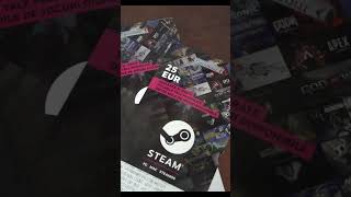 How to redeem Steam Gift Card Keys