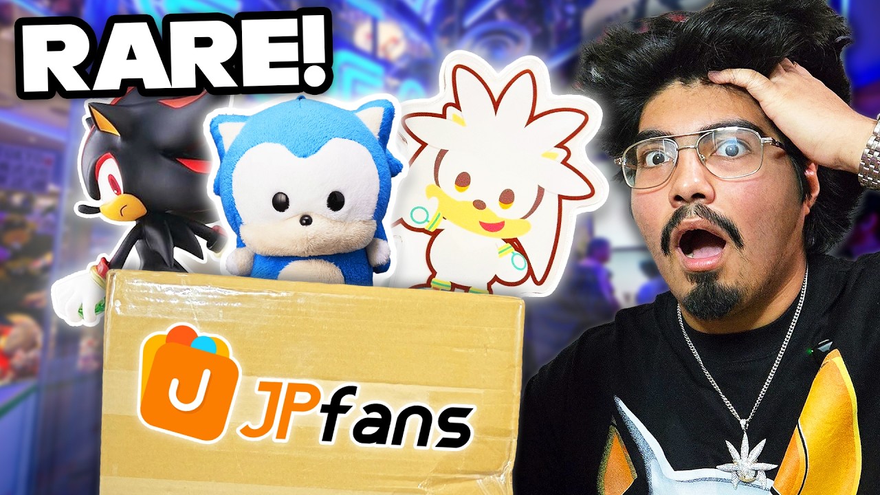 I Bought RARE Sonic Merch From Japan! (Sonic Merch Haul UNBOXING