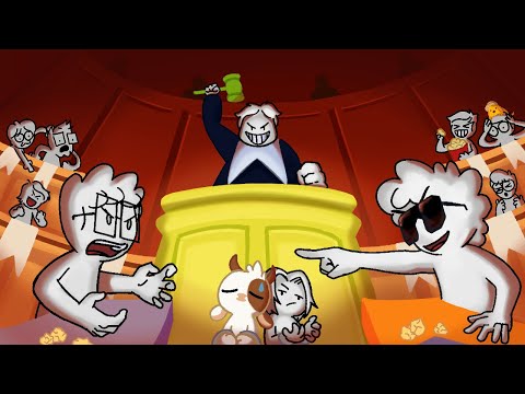 Os Colegas jogando Guilty as Sock! - Animação