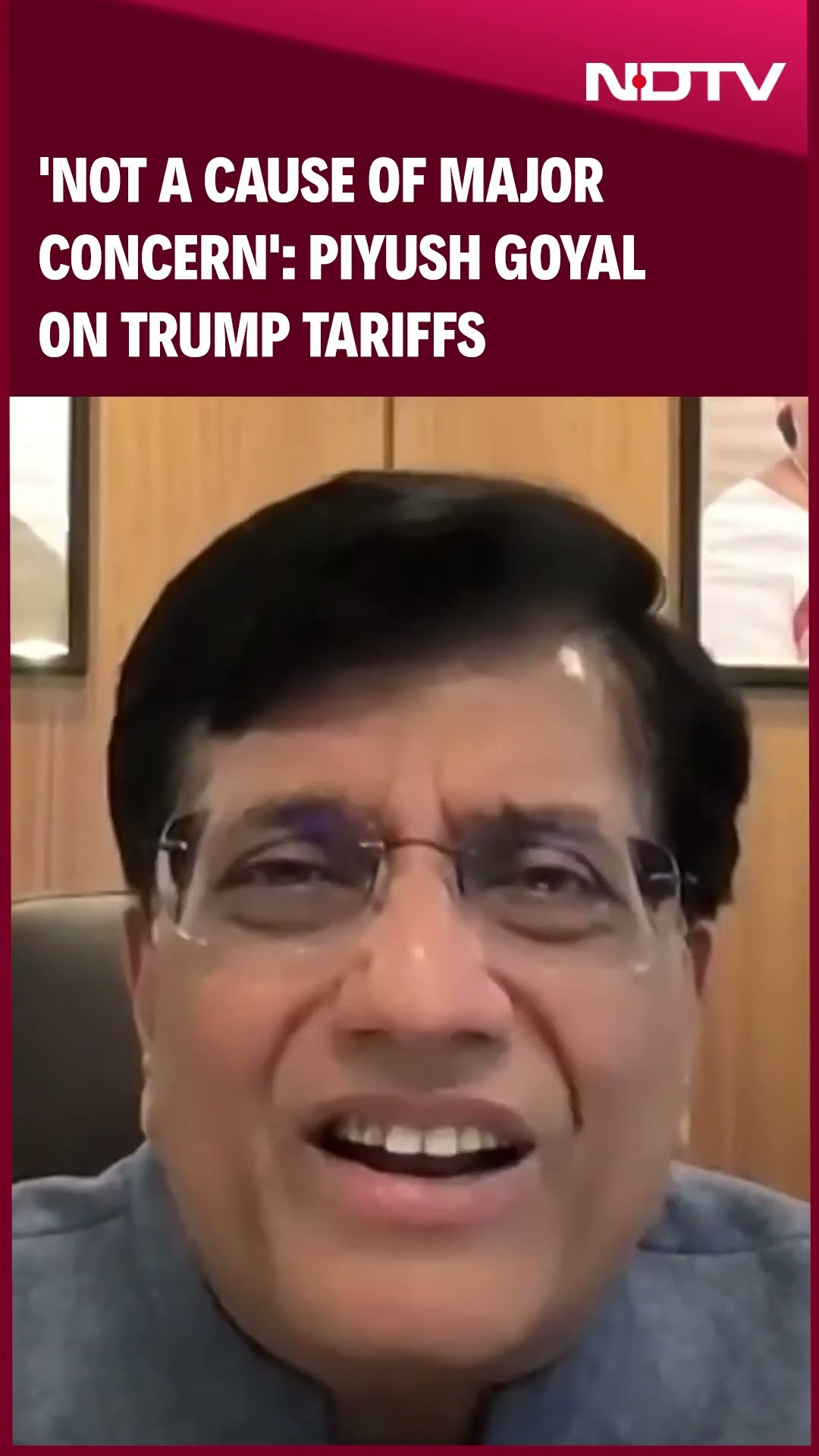 Trump Tarrifs | 'Not A Cause Of Major Concern': Piyush Goyal On Trump Tariffs