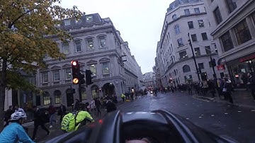 Pedestrian crossing on red at a junction - what should you do?