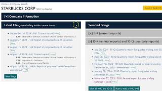 Downloading Financial Statements from the EDGAR Website