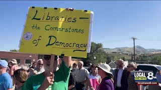 New library legislation sparks outrage and protests from Idaho Democrats