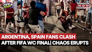 Argentina, Spain Fans Clash After Fifa World Cup Final, Chaos Erupts On Madrid Streets screenshot 3