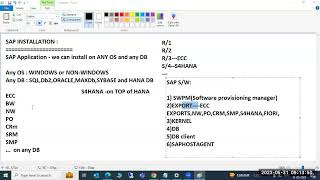 SAP BASIS - SAP INSTALLATION PRE-STEPS(SAP SOFTWARE DOWNLOADS &SOFTWARE REQUIREMENTS) screenshot 2