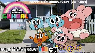 Happy 13th Anniversary The Amazing World of Gumball (2011-2024)
