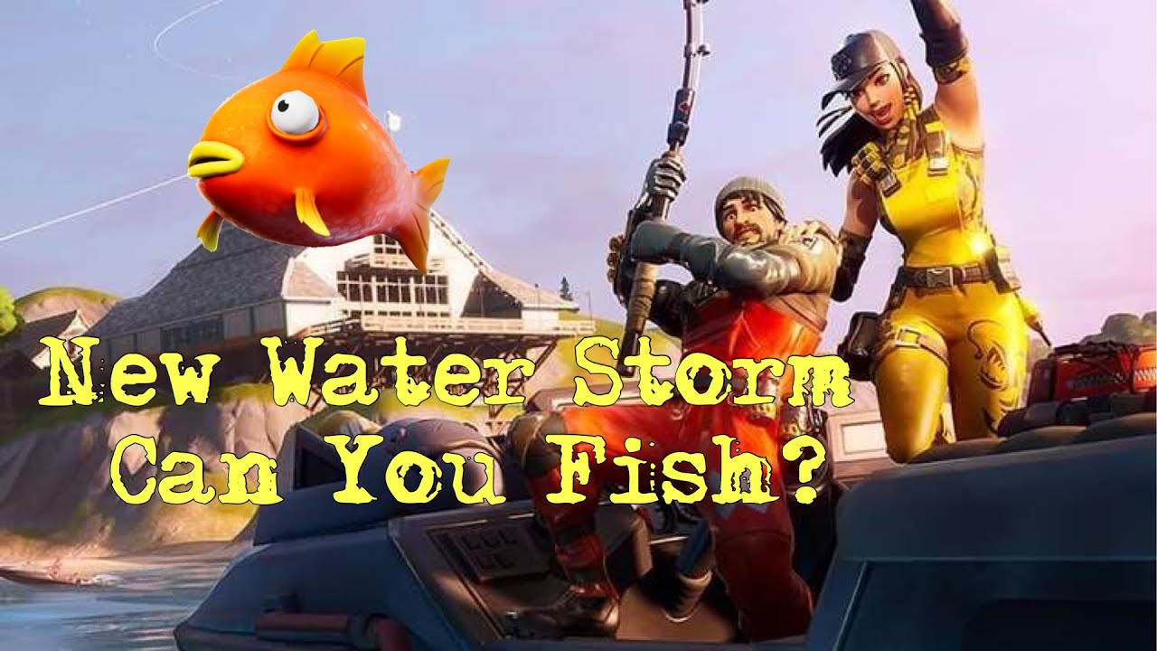 Can You Fish In New Water Storm YouTube