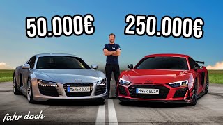 TEUERSTER vs GÜNSTIGSTER AUDI R8 | 2024 R8 GT vs 4.2 V8 2007 | Fahr doch by Fahr doch 44,901 views 9 days ago 24 minutes