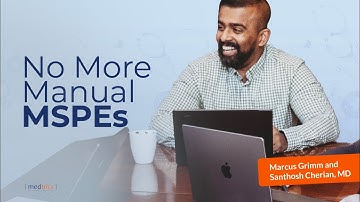 MSPE Automation: The Future of Medical School Evaluations