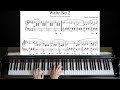 Dmitri shostakovich  waltz no 2 from suite for variety orchestra  piano with sheet