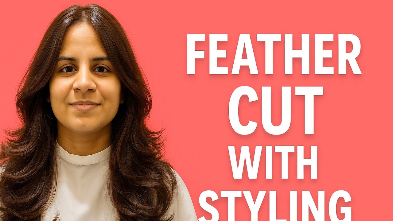 Feather Cut Transformation | Soft Layers + Bouncy Styling