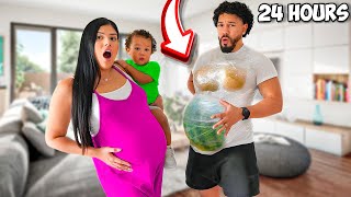 Husband Becomes PREGNANT for 24 Hours!! (Hilarious)