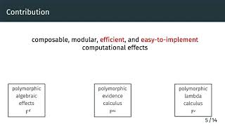Effect Handlers, Evidently (ICFP 2020)