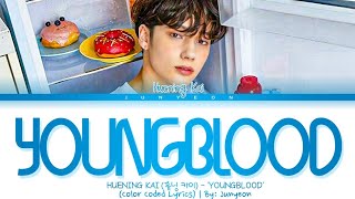 Huening Kai(휴닝 카이) 'YOUNGBLOOD' (COVER) (Color Coded Lyrics)