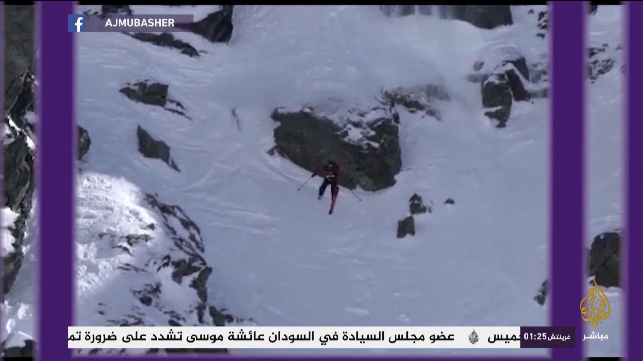 لاعبة أمريكية تنجو بأعجوبة بعد سقوطها من قمة مرتفعة