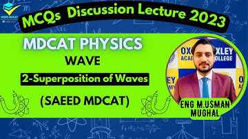 2-Superposition of Waves|| Wave||MCQs Discussion||SAEED MDCAT