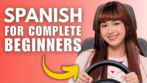 My First Driving Lesson - Spanish Comprehensible Input