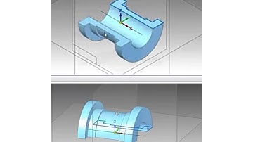 Bearing Top and Bottom half/Plumber block Assembly/Solid edge #education 