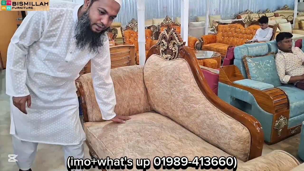 Teak Wood Sofa