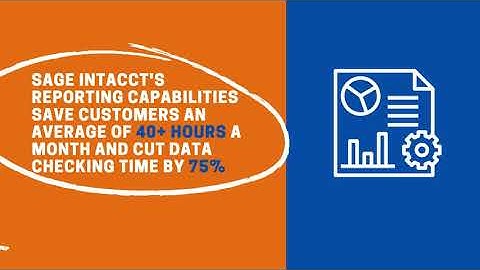 Sage Intacct Reporting Capabilities