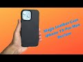 Mujjo Leather Case Review... It's Pretty Good! | iPhone 15 Pro Max