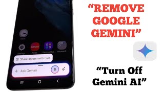 How to Remove Google Gemini From Android Phone (Turn Off Gemini AI Easily)