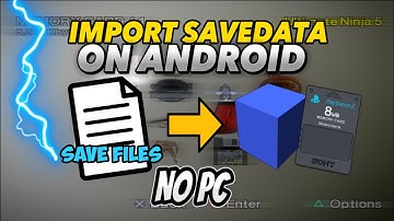 Install AetherSX2 Savedata on Android | No PC