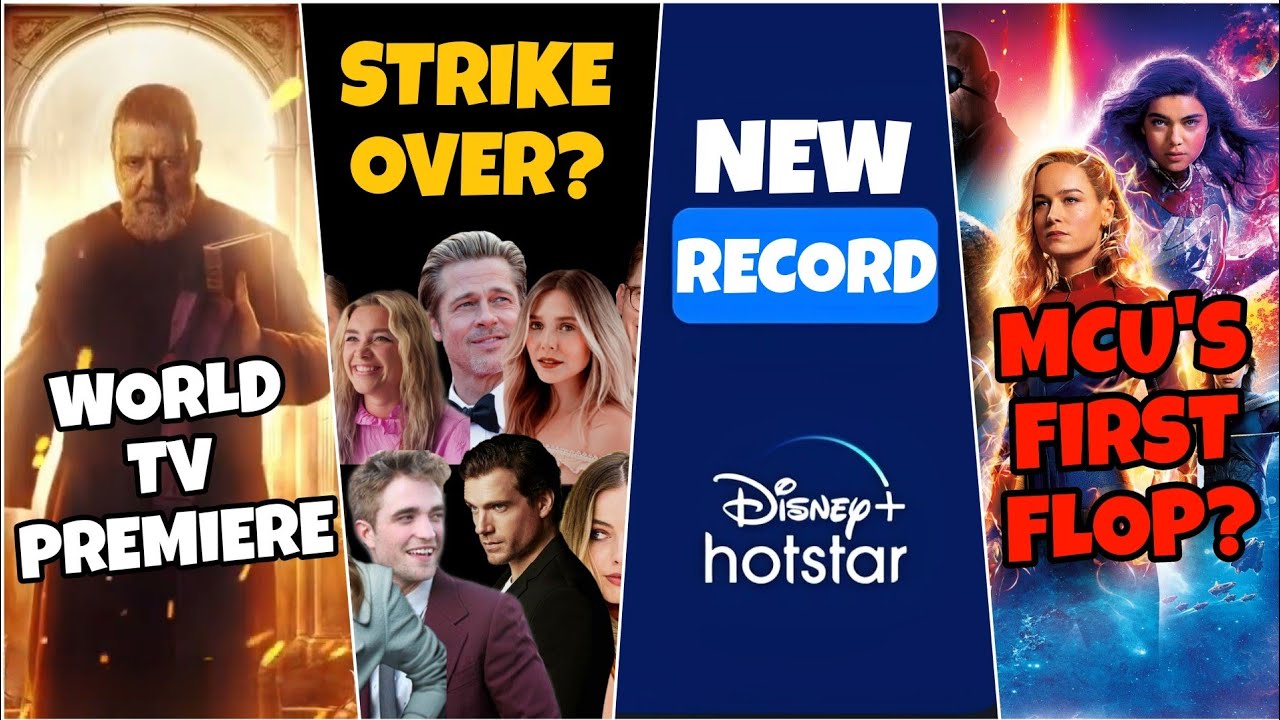 Actors Strike Over? Hotstar New Record, The Marvels Flop, World TV