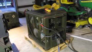 mep-802a 5 kw generator load test