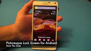 Picturesque Lockscreen for Android Hands On