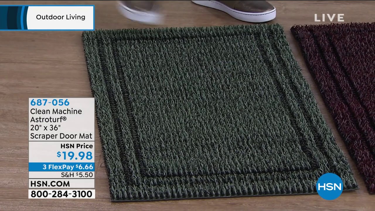 Clean Machine Astroturf 20in x 20in x 36in Scraper Door YouTube