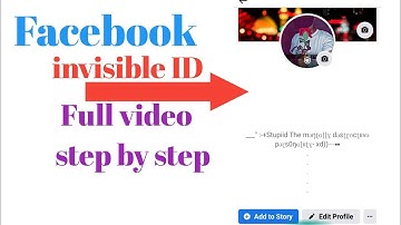 How to make invisible Name on facebook 2021l How to Hide name on facebook