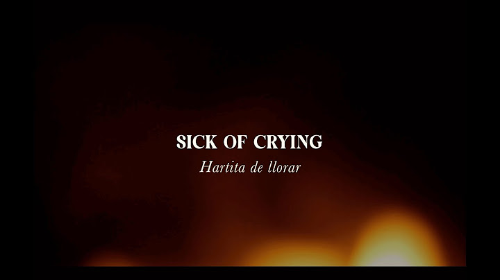 HARTITA DE LLORAR (sick of crying)-Lachispa | English lyrics translated | Benidorm Fest 2025