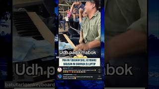 PRIA INI TUNJUKAN SKILL kEYBOARD bagusan ini dari pada dj Laptop #lucu #viral #fyp #unik  #hiburan