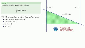 Solution:  Definite Integrals Without Calculus