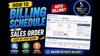 NetSuite Billing Schedule on Sales Order | How Partial Invoicing Works