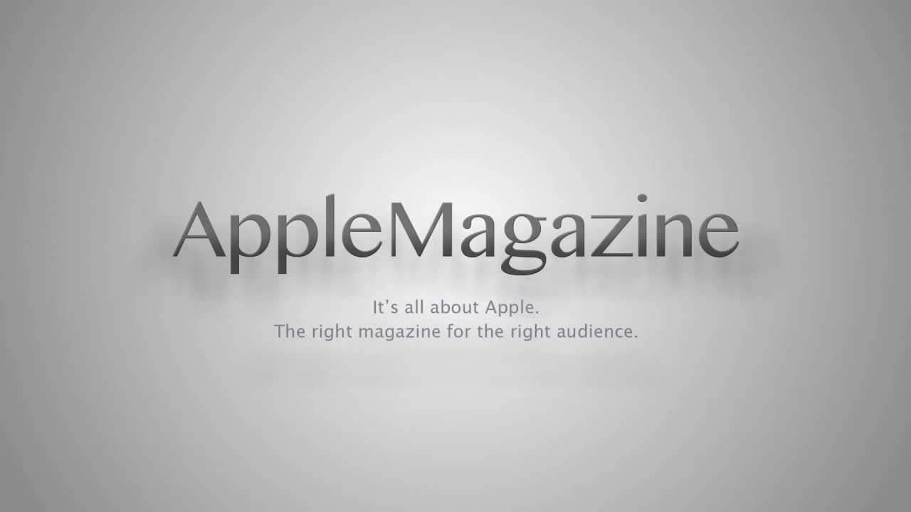 AppleMagazine - The right magazine for the right audience. (music only)