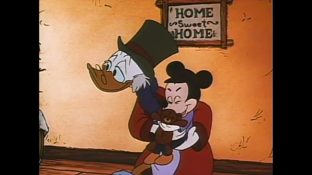Mickey's Christmas Carol Japanese Laserdisc Opening & Closing