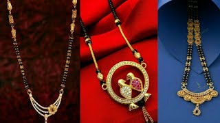 Latest Black Mangalsutra Designs/Black Beads Designs 2020