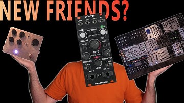 Creative ways to use Guitar Effects Pedals with Eurorack (Boredbrain Injectr)